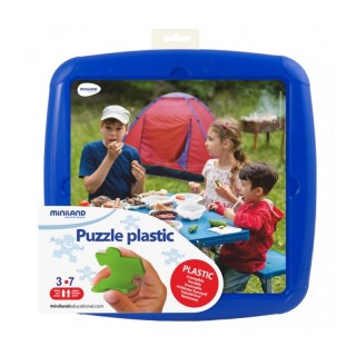 PUZZLE DE PLÁSTICO ACAMPAR COM OS AMIGOS